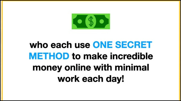 Passive Profits System uses a secret method