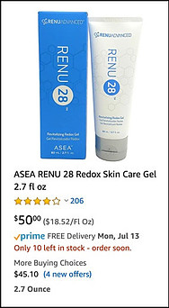 RENU skin cream
