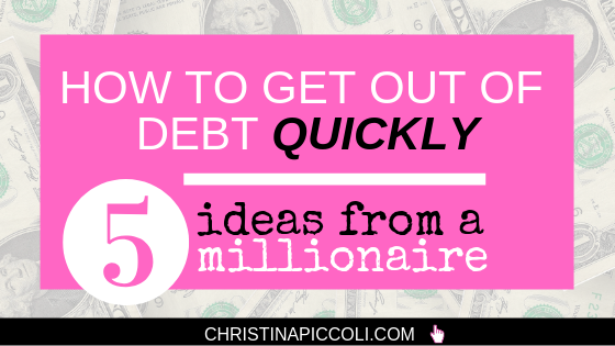 How to Get out of Debt Quickly