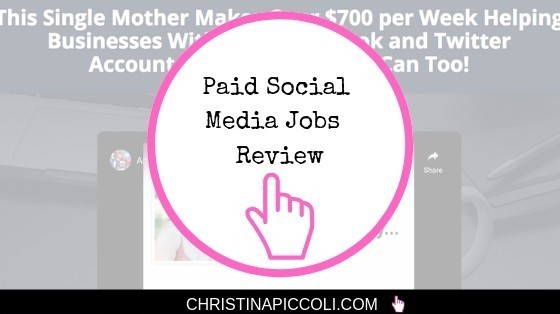 Paid Social Media Jobs Review