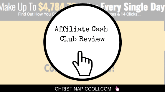Affiliate Cash Club Review