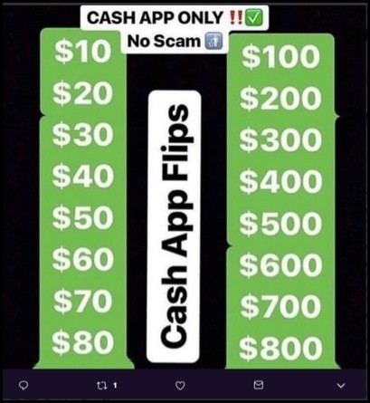 Cash App Flipps Scam