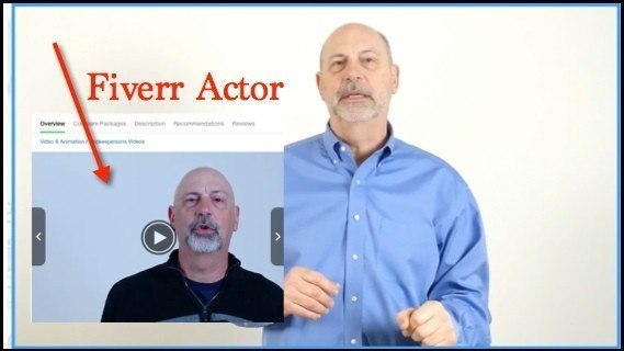 Cash Sniper Actor from Fiverr