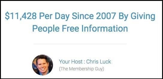 Membership Method Review - Make $11k per day?