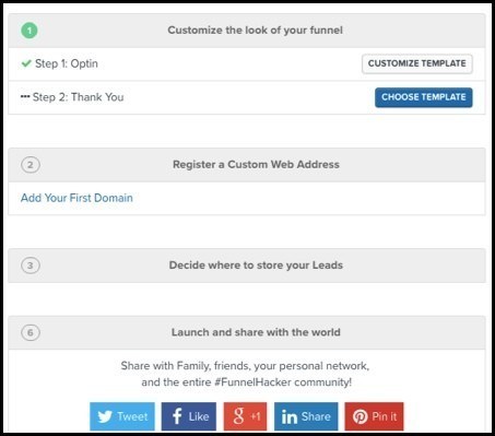 The ClickFunnels checklist to keep you on track