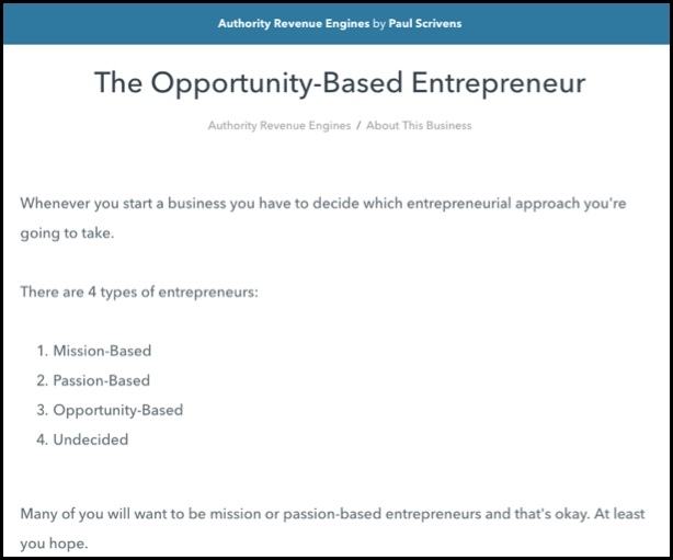 ARE_Review_Opportunit Authority Revenue Engines review - take the best opportunities you can find.