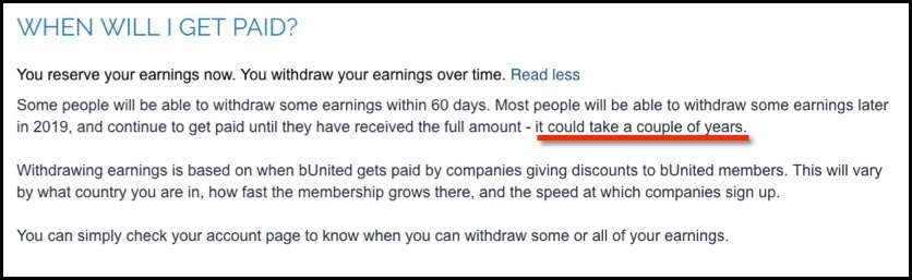 what_is_bunited_paid It may take years to get paid with bUnited