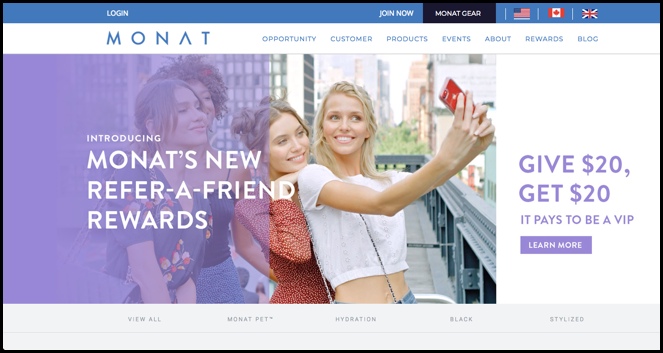 Is Monat a Scam? Their homepage is very professional.