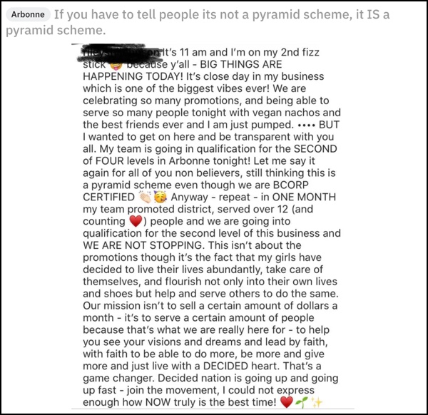 MLMs are pyramid schemes